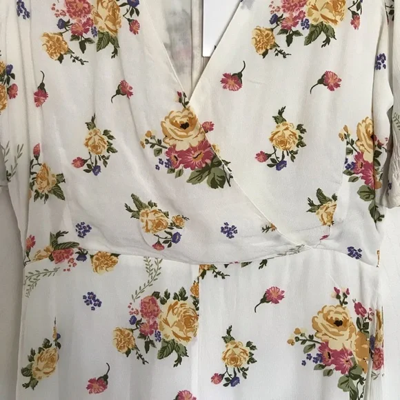 NWOT: MANGO Floral Print Jumpsuit - Picture 11 of 13